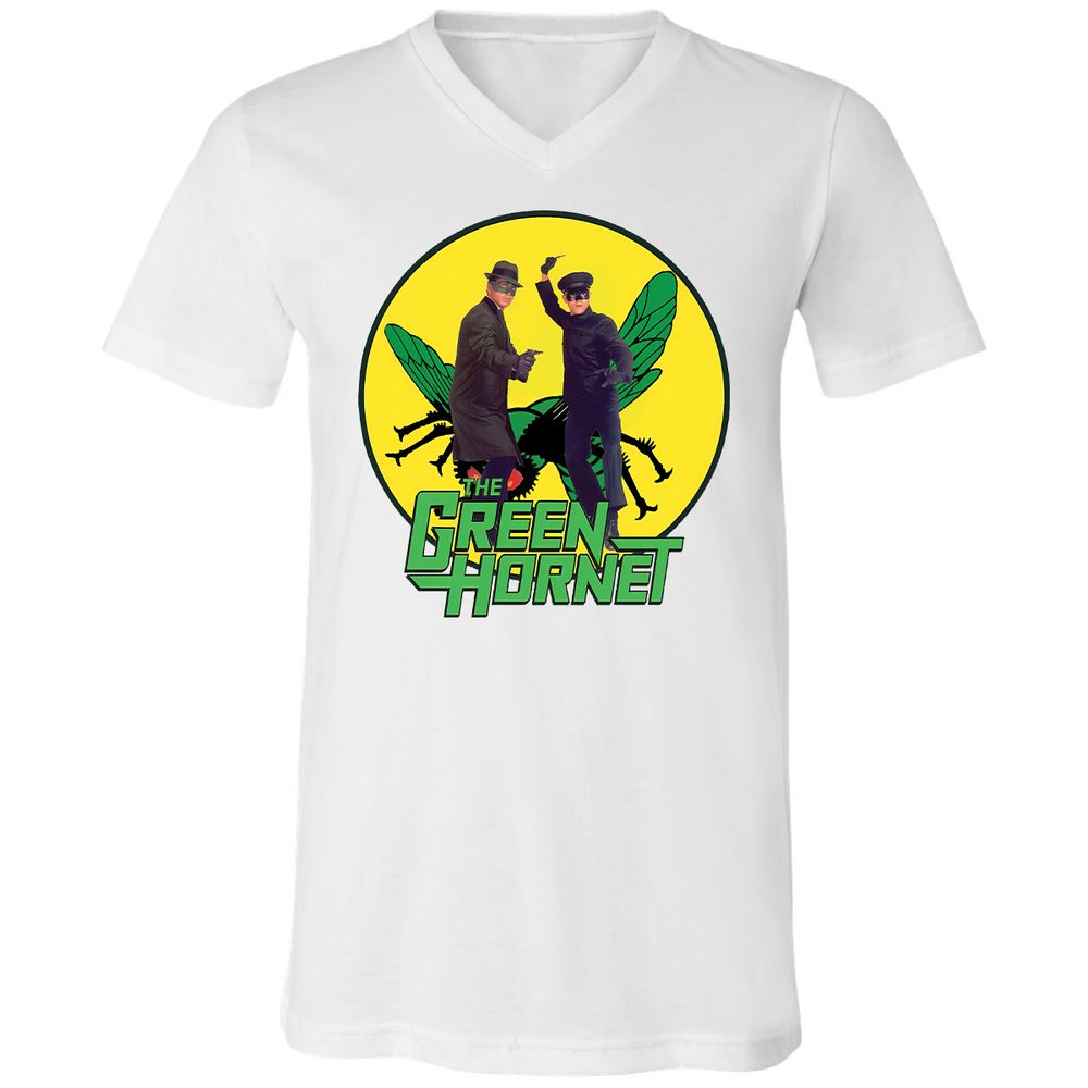 Unisex V-Neck T-Shirt - NBP9XWS9 - White - 1