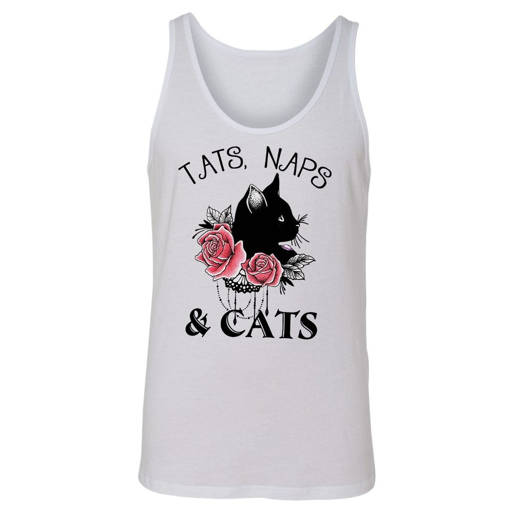 Unisex Jersey Tank - 3C7HAXSN - White - 1