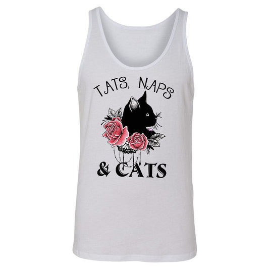 Unisex Jersey Tank - 3C7HAXSN - White - 1