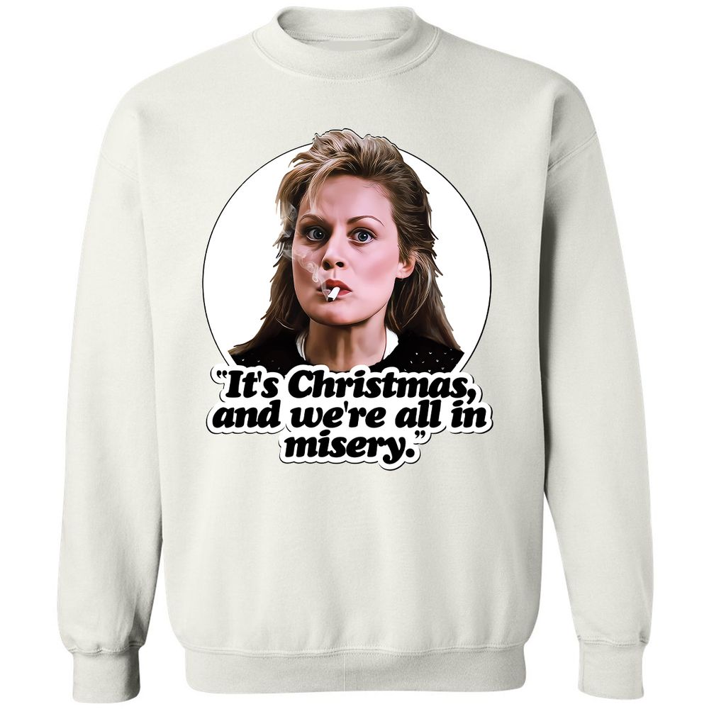 Classic Unisex Sweatshirt - R9EH3F8K - White - 1