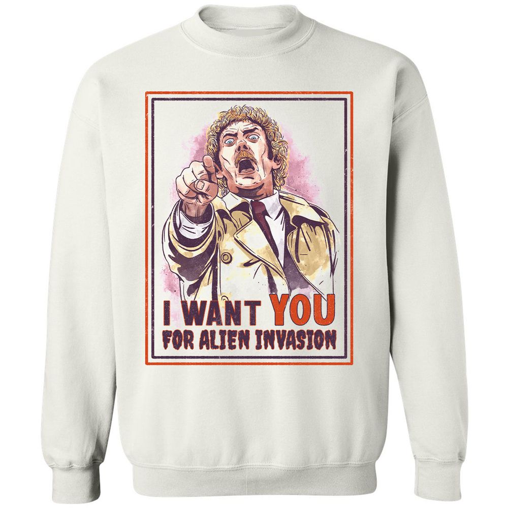 Classic Unisex Sweatshirt - 6GHVGEUX - White - 1