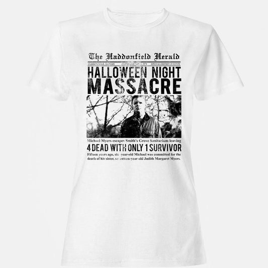 Women's T-Shirt - 83VGBXE9 - White - 1