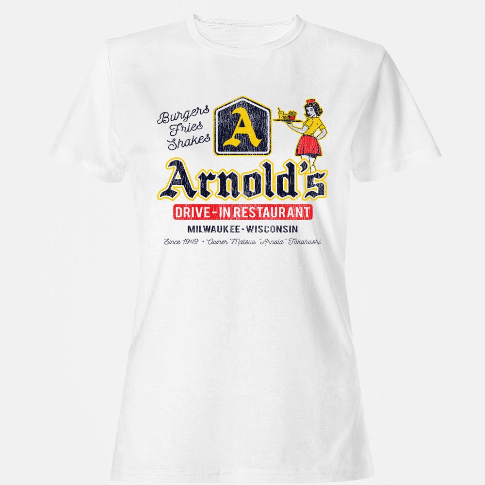 Women's T-Shirt - ZDDGFKQS - White - 1