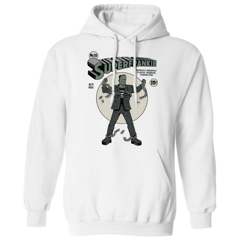 Classic Unisex Hoodie - GXJH8KVA - White - 1