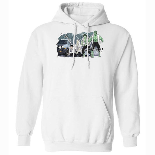 Classic Unisex Hoodie - LEZESJ2U - White - 1