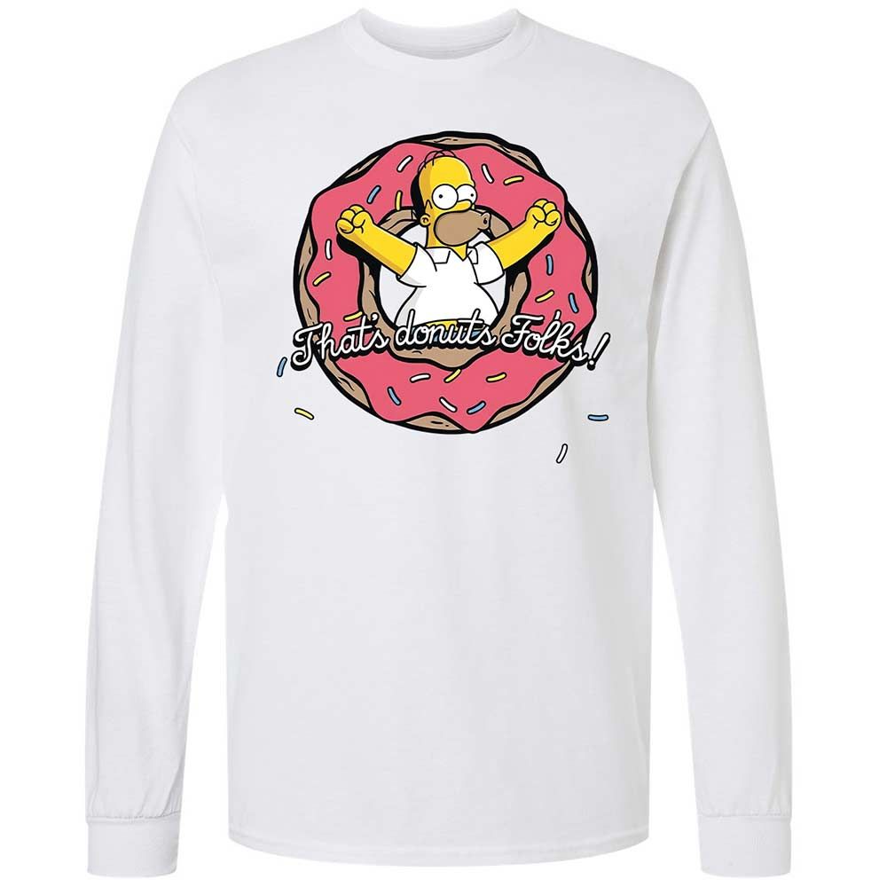 Long Sleeve T-Shirt - SESWCR8T - White - 1