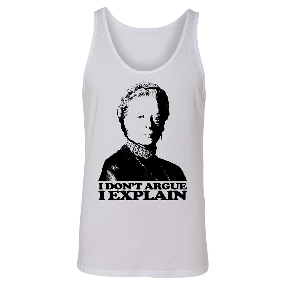 Unisex Jersey Tank - 4DRSASDK - White - 1