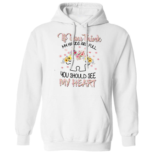 Classic Unisex Hoodie - NDU81Y7U - White - 1