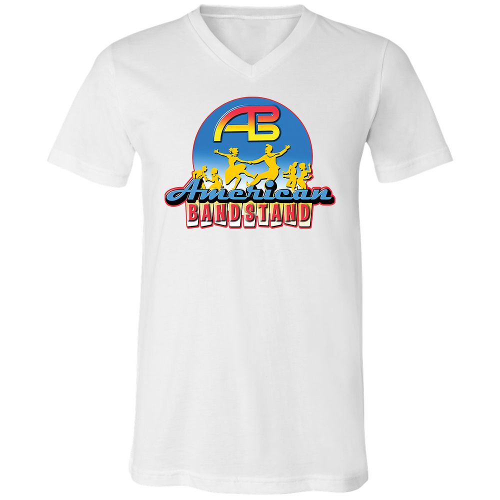 Unisex V-Neck T-Shirt - GDMN6TPM - White - 1