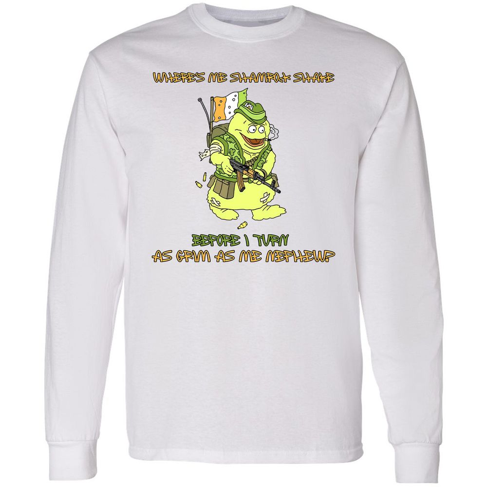 Long Sleeve T-Shirt - U7XANU8K - White - 1