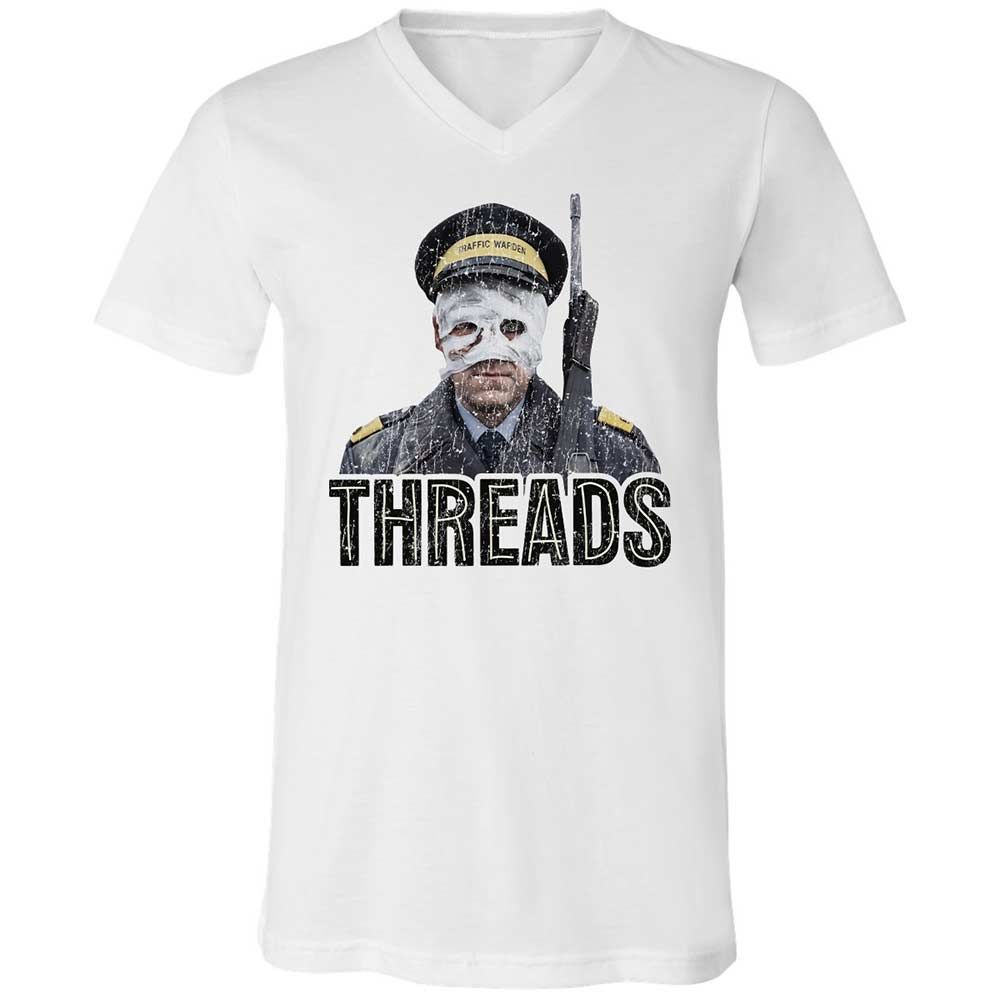 Unisex V-Neck T-Shirt - BMDM164U - White - 1