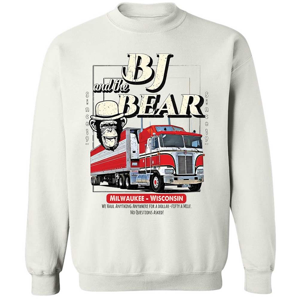 Classic Unisex Sweatshirt - BJEH7UV8 - White - 1
