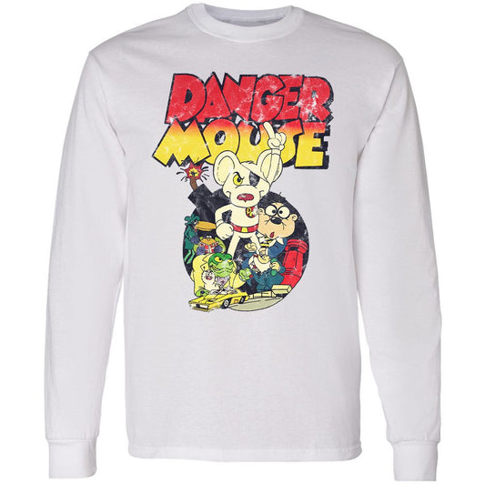 Long Sleeve T-Shirt - KDSH1GDK - White - 1