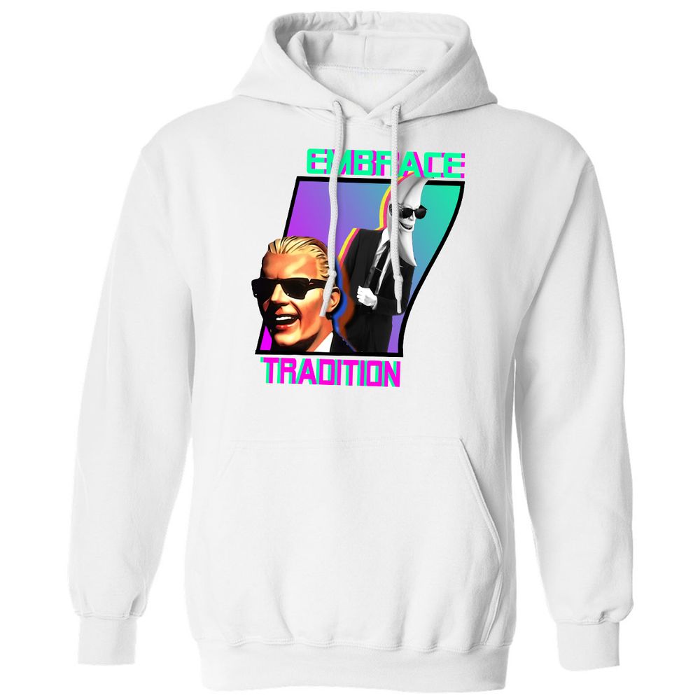 Classic Unisex Hoodie - UM231A69 - White - 1