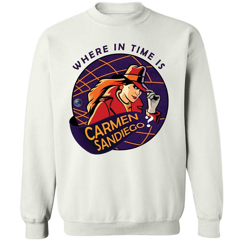 Where in Time Is Carmen Sandiego - White - 1