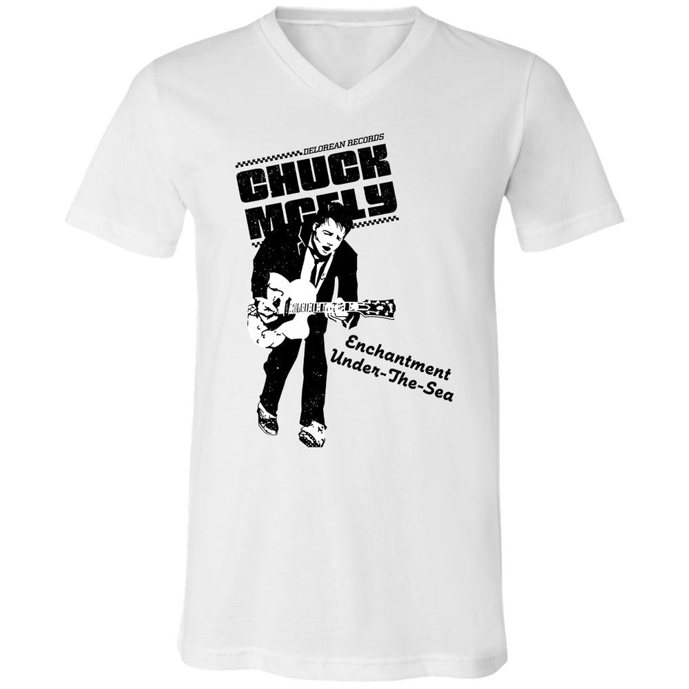 Unisex V-Neck T-Shirt - G94SNAYC - White - 1