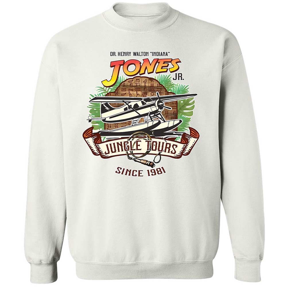 Classic Unisex Sweatshirt - Y1J8JXUV - White - 1
