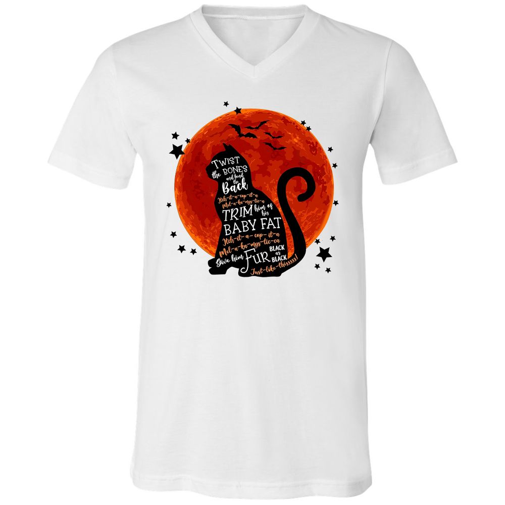 Unisex V-Neck T-Shirt - BNDCZTMC - White - 1