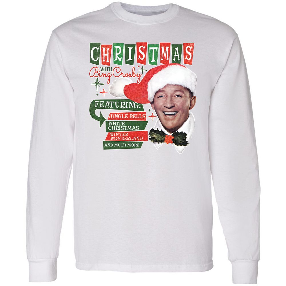 Long Sleeve T-Shirt - GZBLUS7U - White - 1