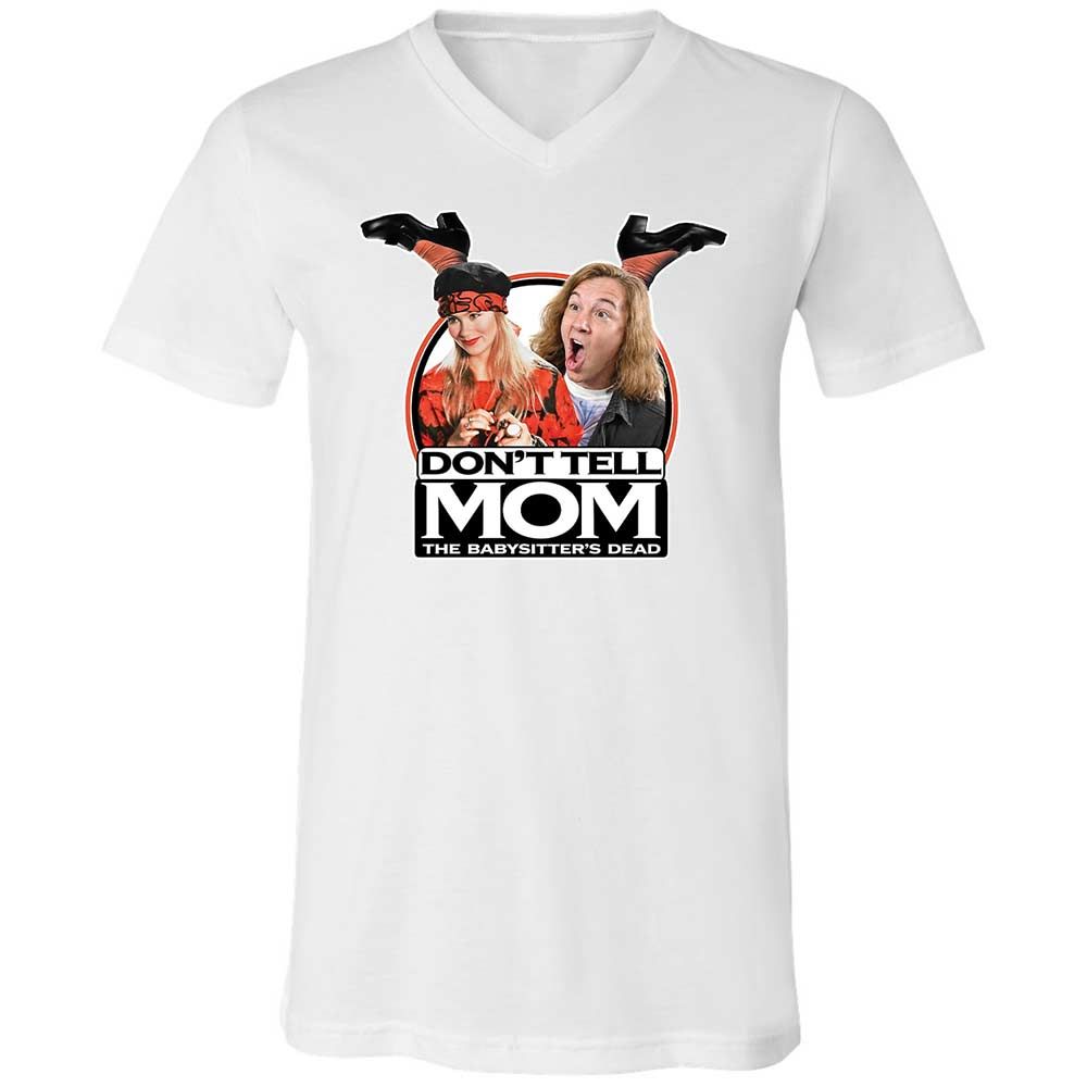 Unisex V-Neck T-Shirt - Y8FFP8QR - White - 1