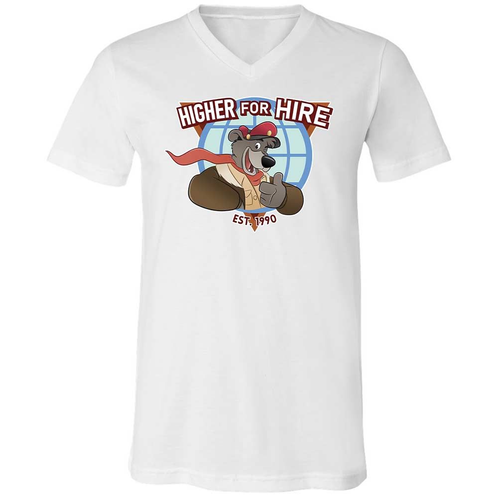 Higher for Hire - White - 1
