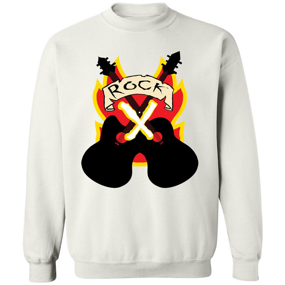 Classic Unisex Sweatshirt - Z8SCZFPV - White - 1