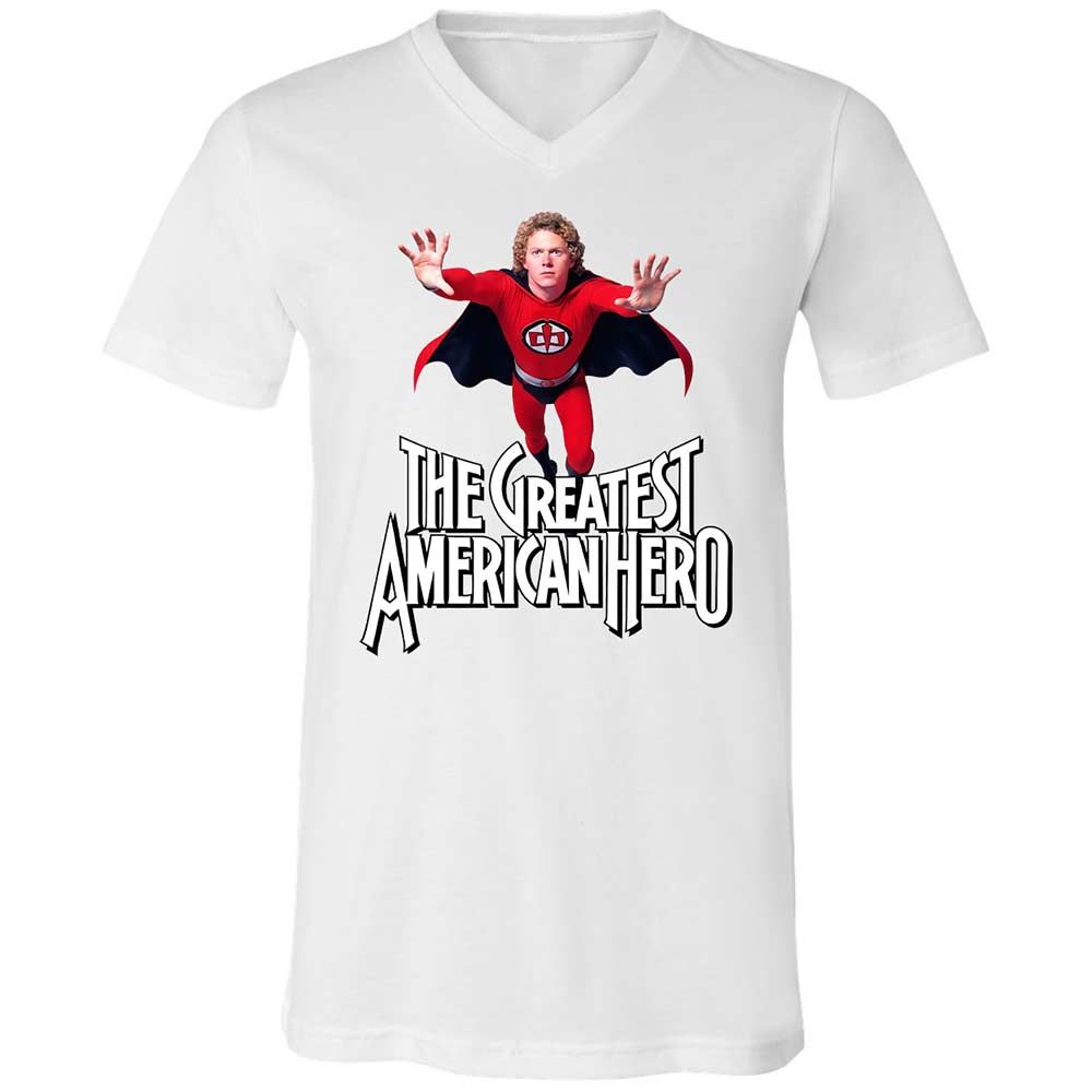 Unisex V-Neck T-Shirt - L5YUCNAU - White - 1