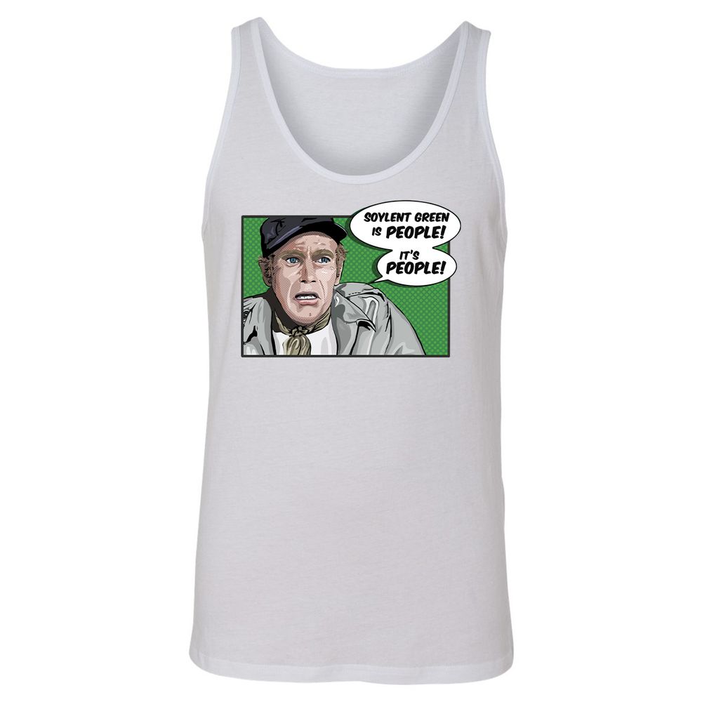 Unisex Jersey Tank - S2ZDXZML - White - 1