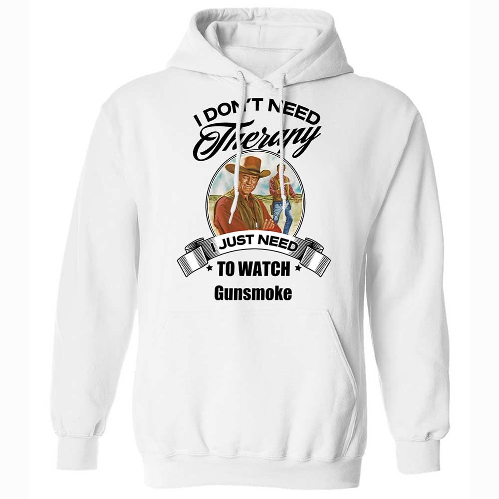 I Don't Need Therapy - White - 1