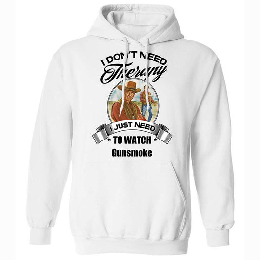 I Don't Need Therapy - White - 1