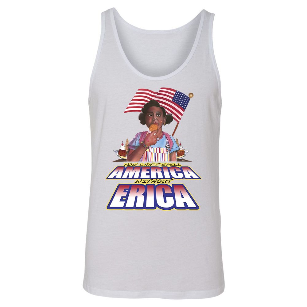 Unisex Jersey Tank - 764QF3TM - White - 1