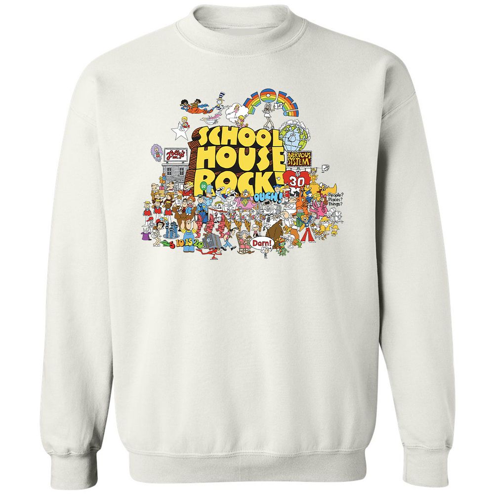 Classic Unisex Sweatshirt - 4NJYTRSP - White - 1