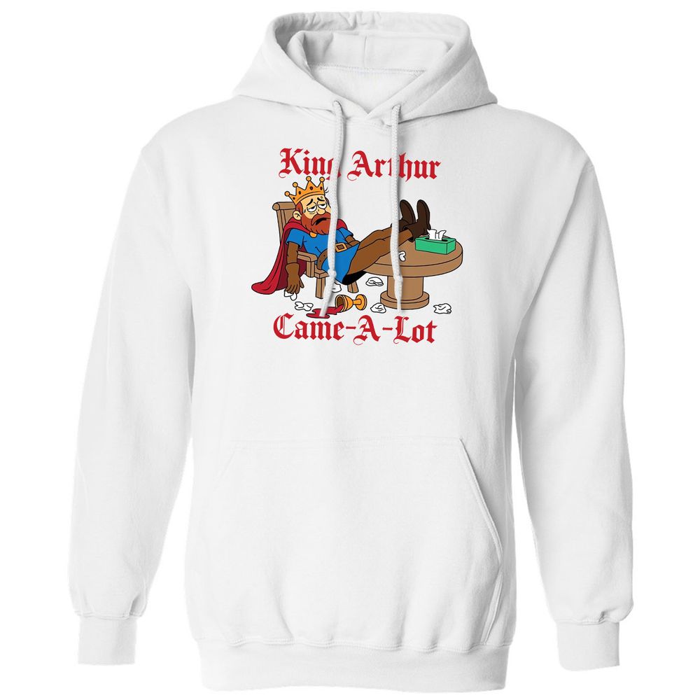Arthur Came A Lot - White - 1