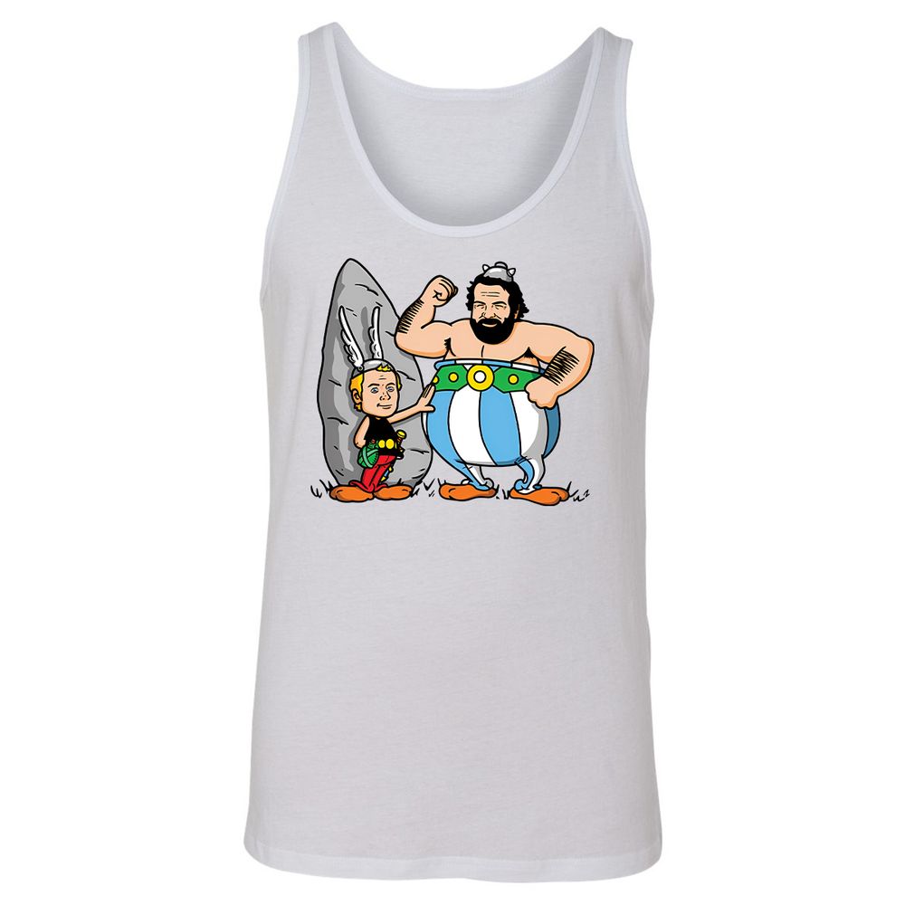 Unisex Jersey Tank - 28M3ZX8A - White - 1