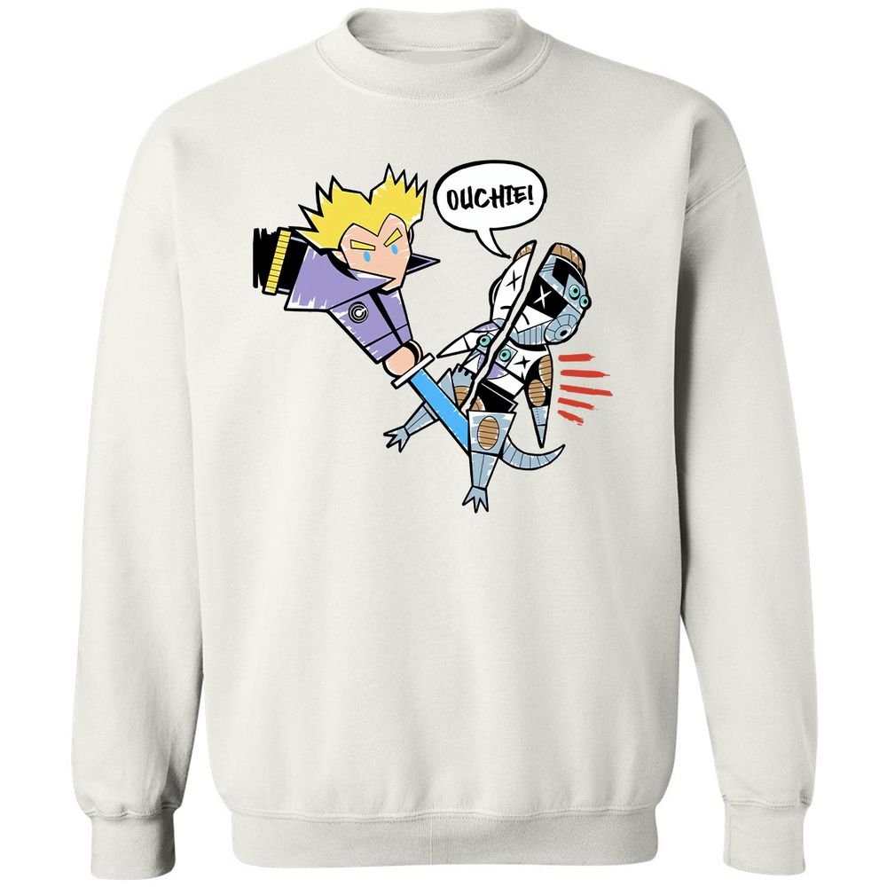 Classic Unisex Sweatshirt - K96RJ1DH - White - 1