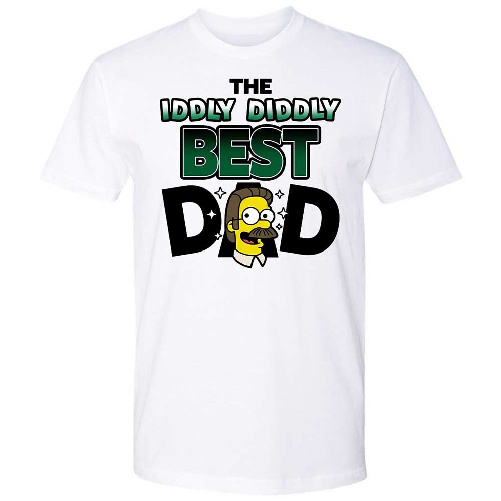 The Iddly diddly best dad - White - 1