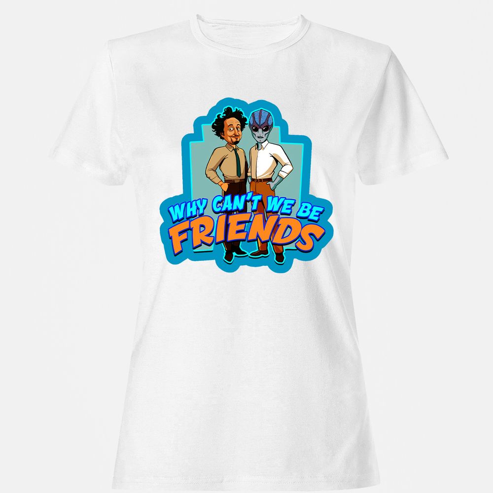 Women's T-Shirt - 1F1E88MH - White - 1