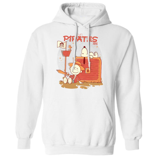 Classic Unisex Hoodie - LE7QYWUP - White - 1