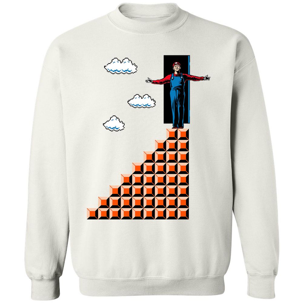 Classic Unisex Sweatshirt - CSVGJDRW - White - 1