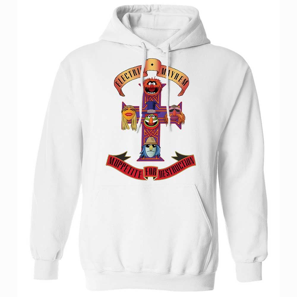 Muppetite For Mayhem - White - 1
