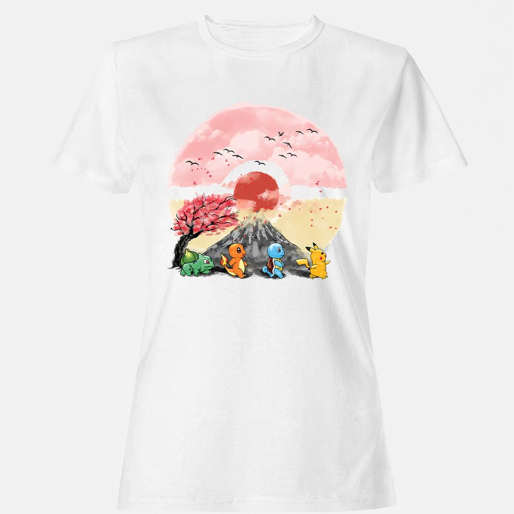 Women's T-Shirt - EFUJAZLG - White - 1