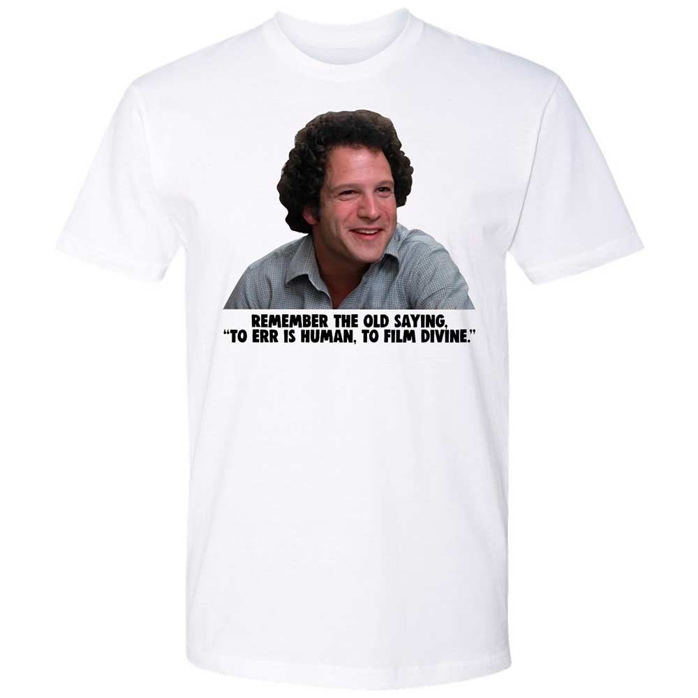 To err is human, to film divine - White - 1