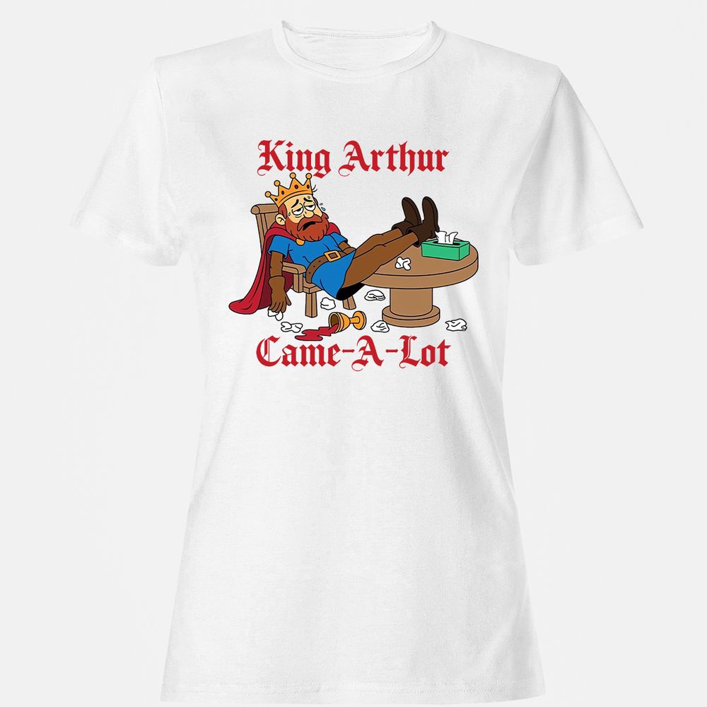 Arthur Came A Lot - White - 1
