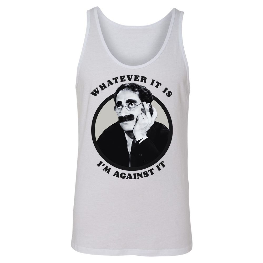 Unisex Jersey Tank - JJJLUAN6 - White - 1