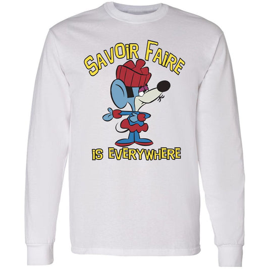 Long Sleeve T-Shirt - SGHNZL85 - White - 1