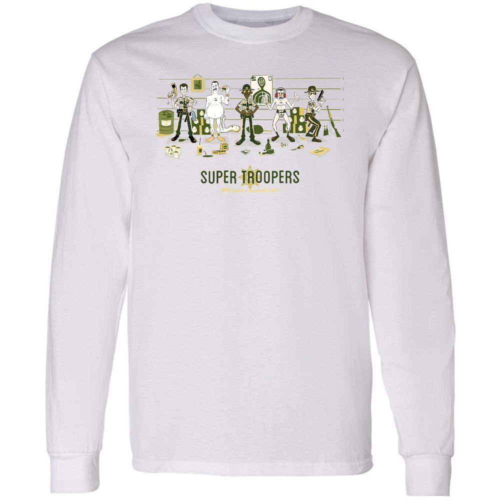 Long Sleeve T-Shirt - KH69PT6B - White - 1