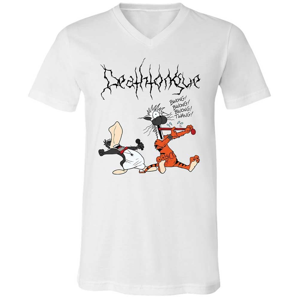 Unisex V-Neck T-Shirt - BV5STU4C - White - 1
