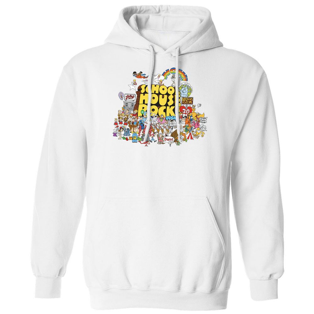 Classic Unisex Hoodie - T6RCUEYD - White - 1