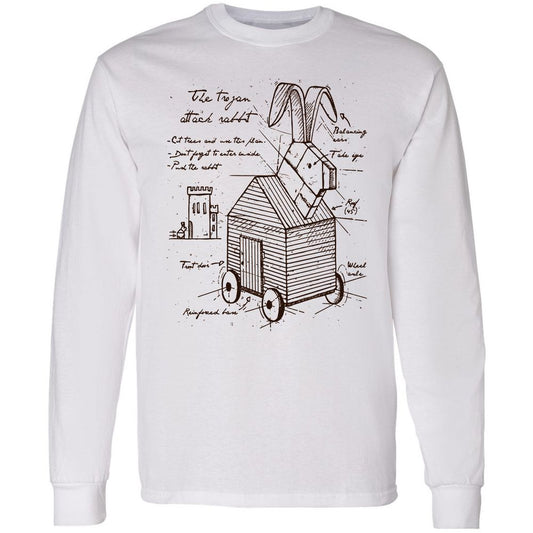 Long Sleeve T-Shirt - 8H9NA3BT - White - 1