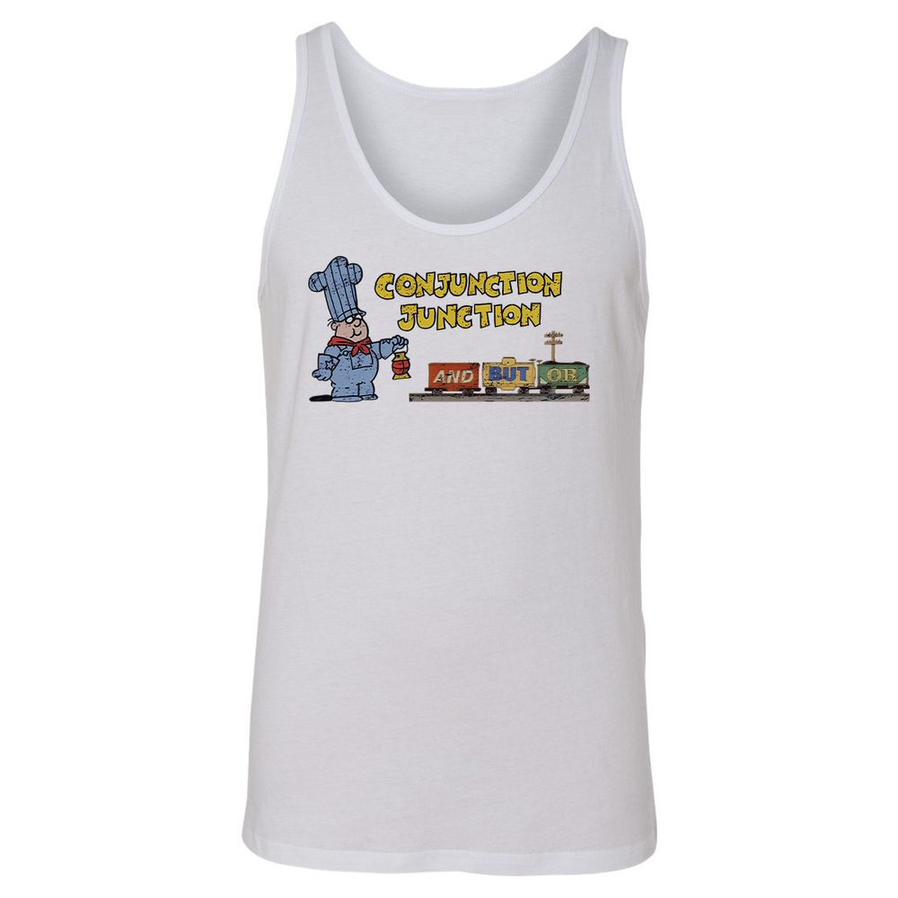 Unisex Jersey Tank - 142BGRVA - White - 1